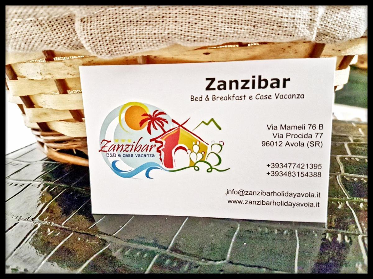 Zanzibar - Charming Rooms And Apartments Avola Exterior foto